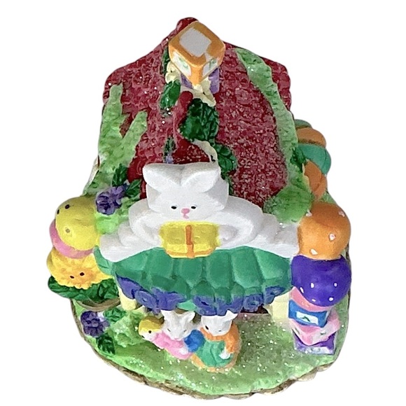 Hoppy Hollow Easter Village Toy Shop House Ceramic Vintage Collectible 2003 - Picture 6 of 16